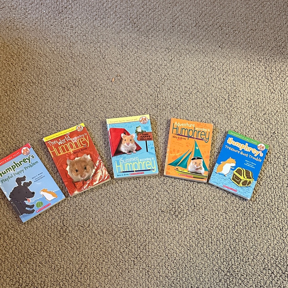 Scholastic Humphrey's Colorful Adventure Book Collection